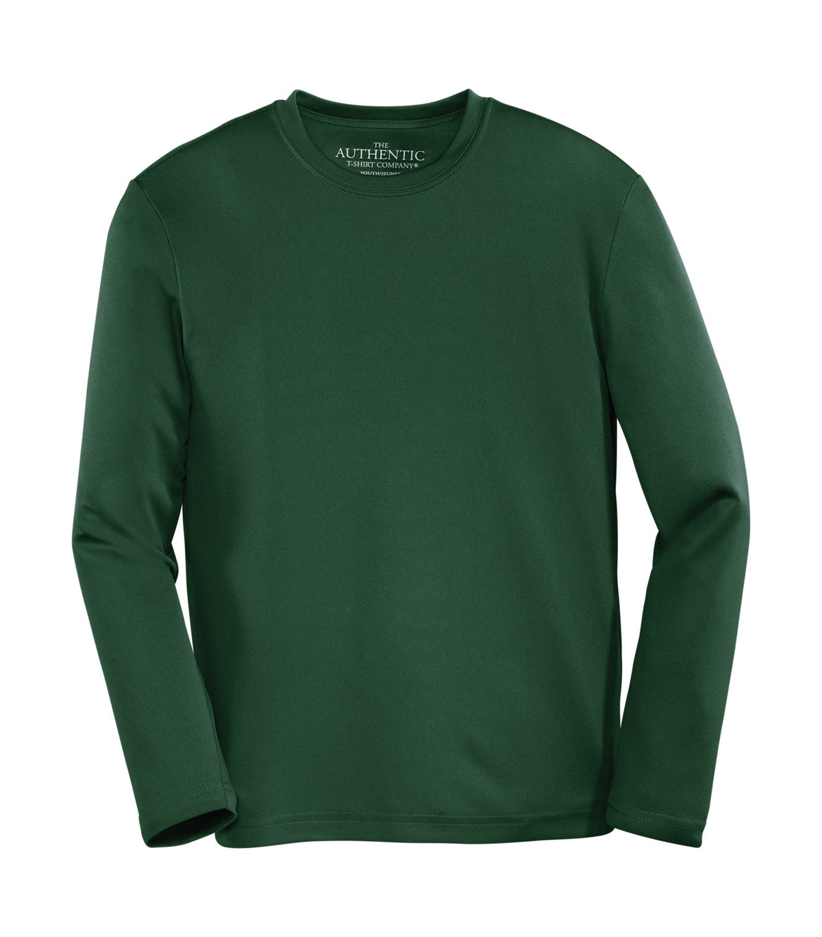ATC Y350LS, Pro Team Long Sleeve Youth Tee, Forest Green