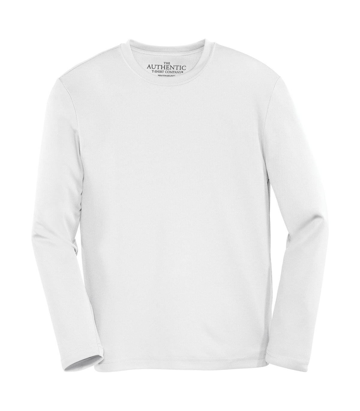 ATC Y350LS, Pro Team Long Sleeve Youth Tee, White