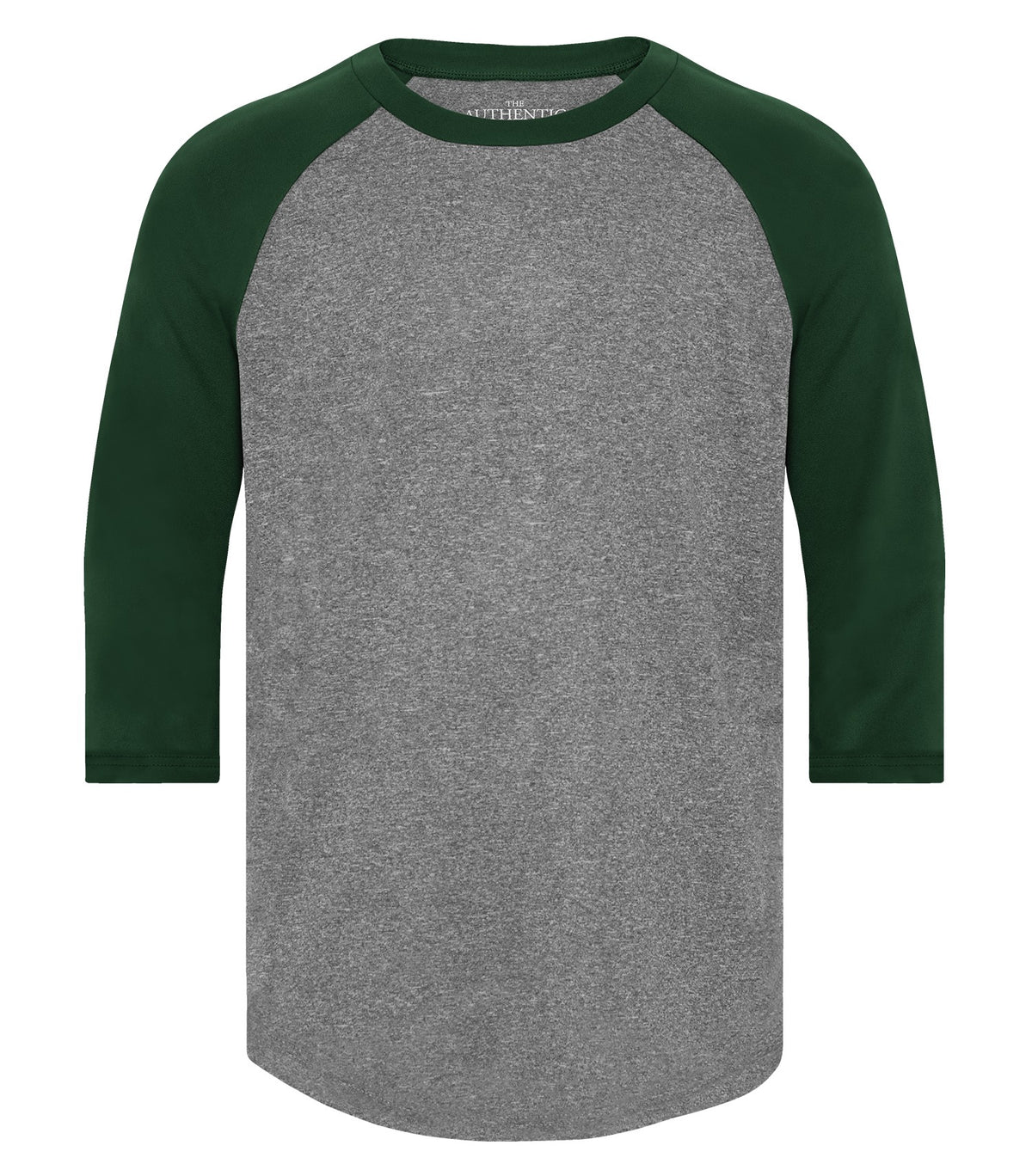 ATC Y3526, Pro Team Baseball Youth Jersey, Charcoal Heather/Forest Green
