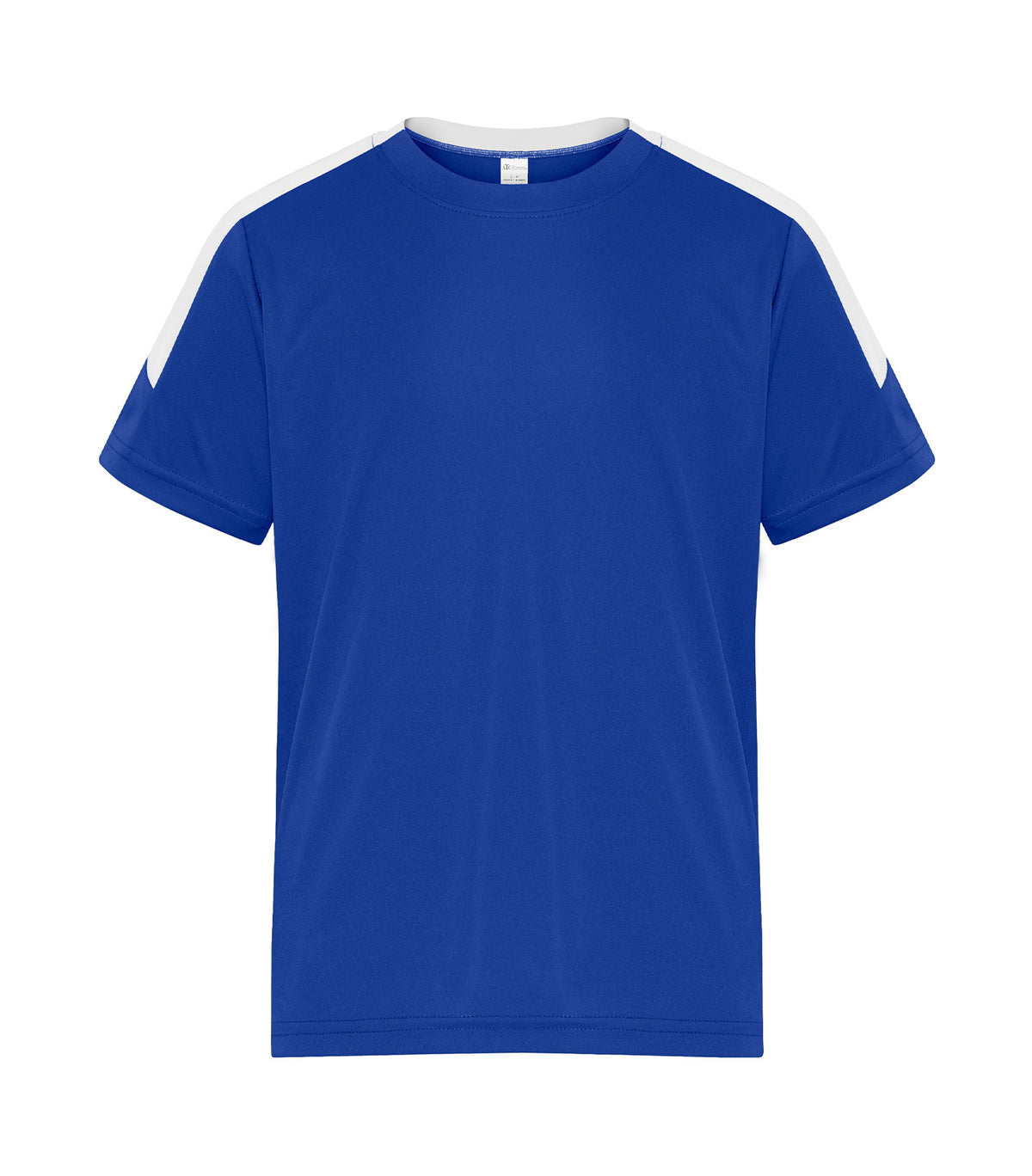 ATC Y3550, Pro Club Youth Tee, True Royal/White