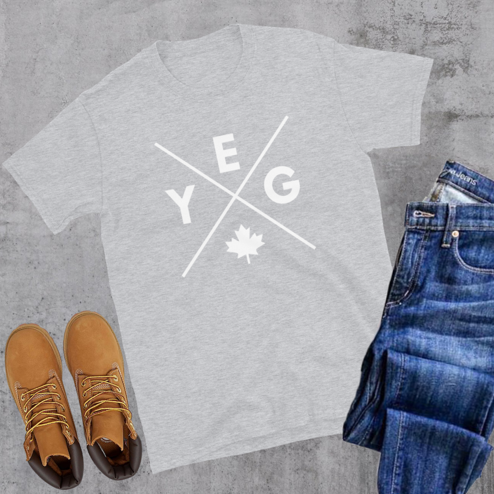 YEG 🍁 Tee Alberta Canadian City Apparel