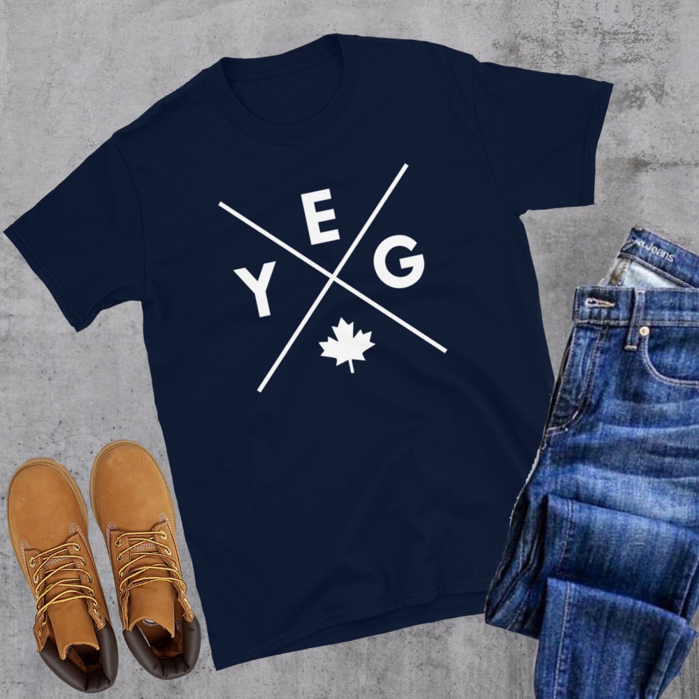 YEG 🍁 Tee Alberta Canadian City Apparel
