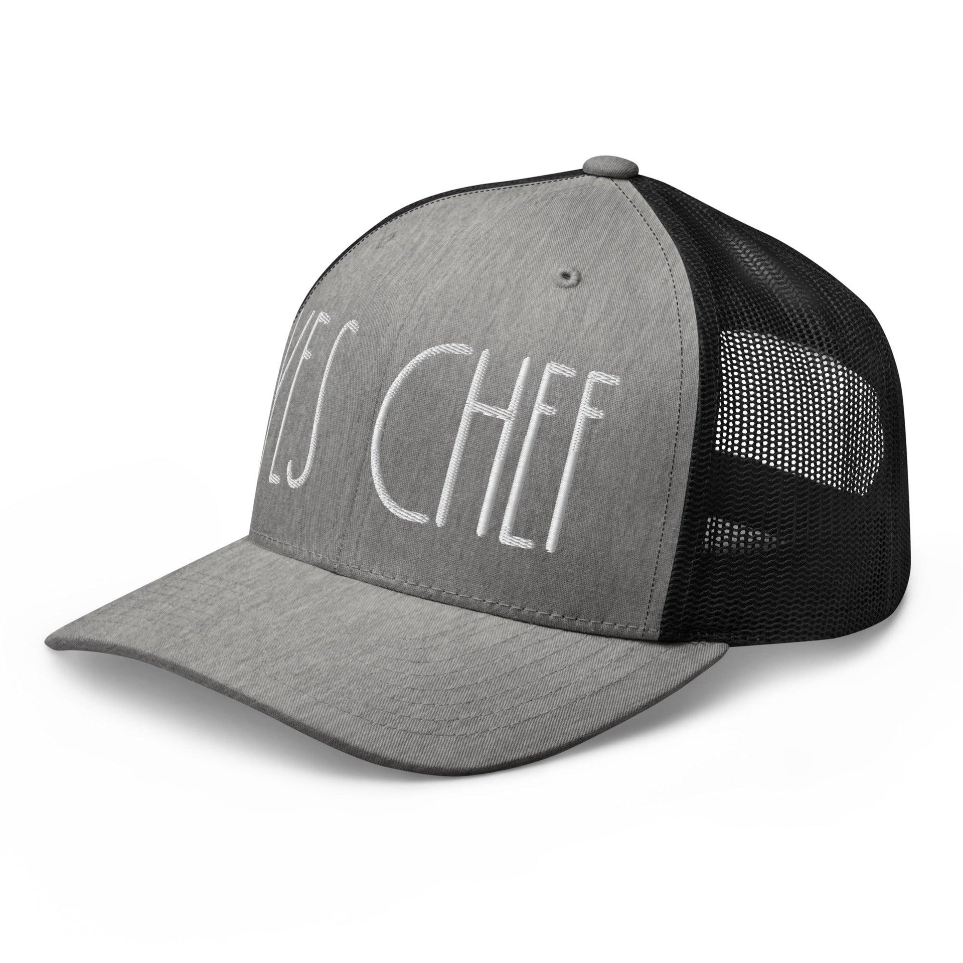 Yes Chef Retro Trucker Hat Capital Crowns Funny Trucker Hats