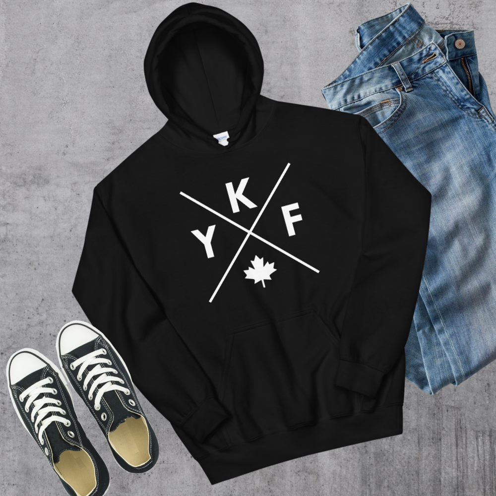 YKF 🍁 Hoodie Canadian City Apparel
