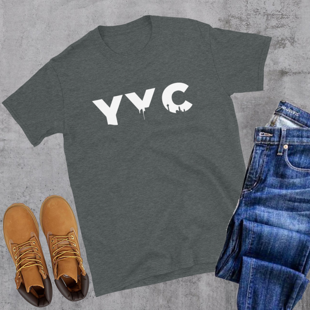 YYC 🍁 Tee Alberta calgary Canadian City Apparel