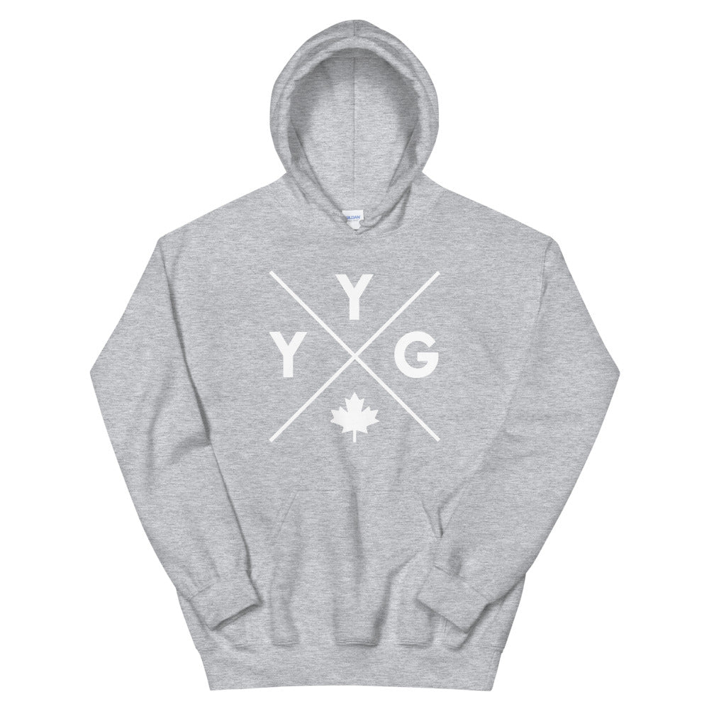 YYG 🍁 Hoodie Sport Grey Canadian City Apparel