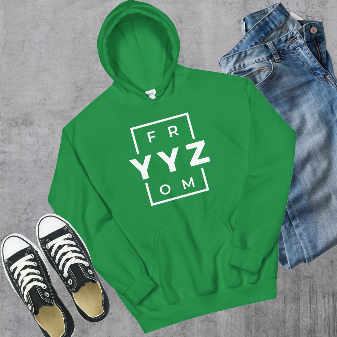 From YYZ Hoodie Irish Green Canadian City Apparel Toronto
