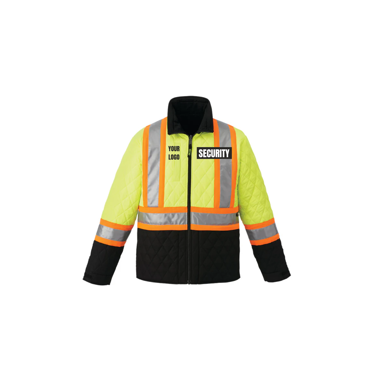 Zircon Reversible Security Hi-Vis Insulated Jacket – Cotton Canvas & Polyester Security