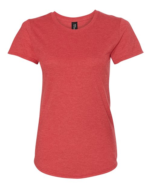 Softstyle® Women’s Triblend T-Shirt Heather Red T-Shirts