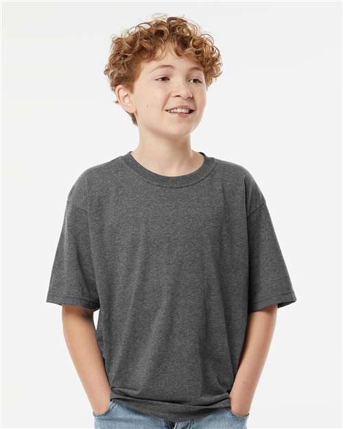 Youth Gold Soft Touch T-Shirt - Dark Heather Dark Heather T-Shirts