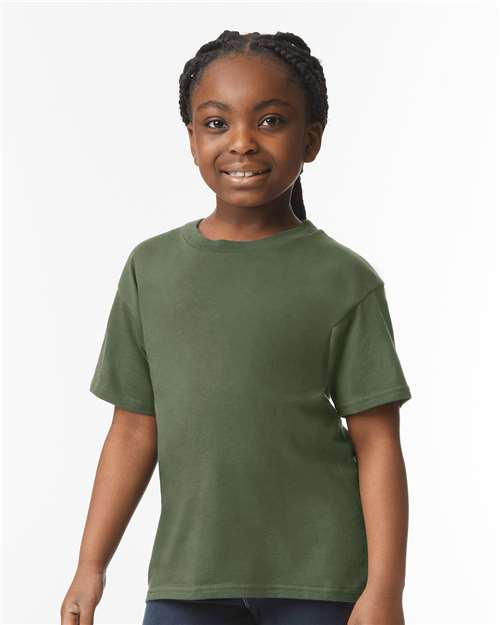 Softstyle® Youth T-Shirt Military Green T-Shirts