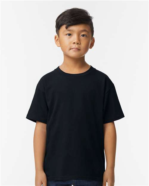 Softstyle® Youth Midweight T-Shirt Pitch Black T-Shirts