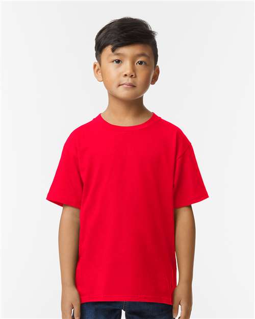 Softstyle® Youth Midweight T-Shirt Red T-Shirts