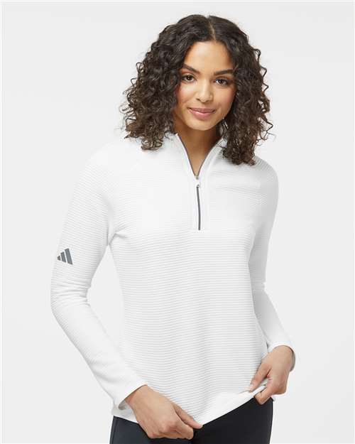 Women's Spacer Quarter-Zip Pullover - Toronto Apparel - Screen Printing and Embroidery Fleece