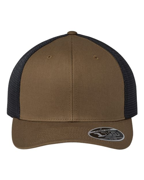 110® Mesh - Back Cap - Coyote Brown/ Black / Adjustable