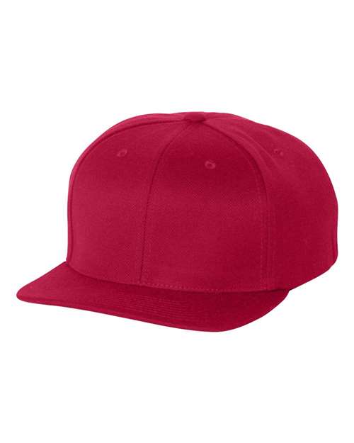 110® Snapback Cap Red Adjustable Flexfit Headwear