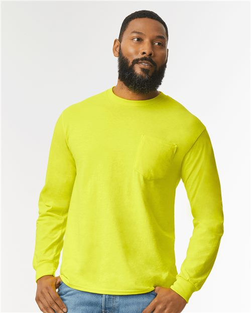 Ultra Cotton® Long Sleeve Pocket T-Shirt T-Shirts - Long Sleeve