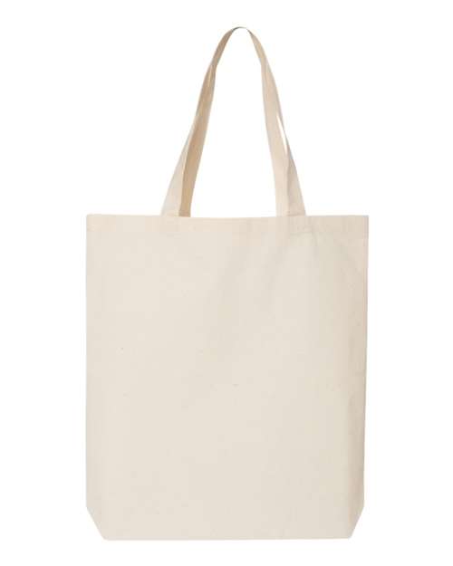 12L Economical Tote Natural One Size Bags Q-Tees