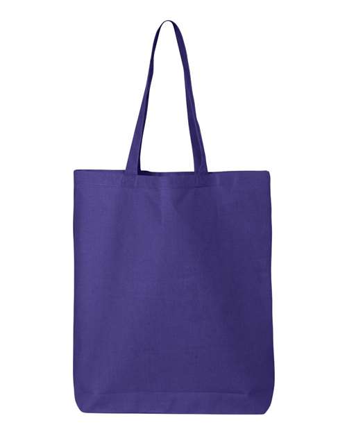 12L Economical Tote Purple One Size Bags Q-Tees