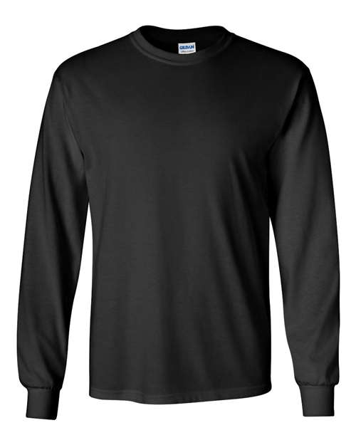 Ultra Cotton® Long Sleeve T-Shirt - Black Black T-Shirts - Long Sleeve