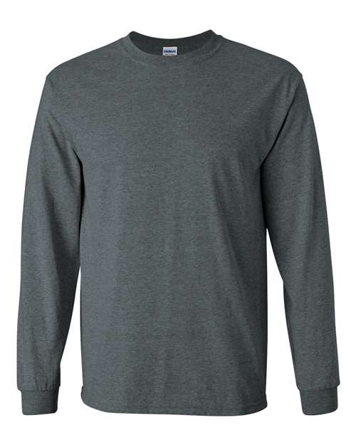 Ultra Cotton® Long Sleeve T-Shirt - Dark Heather Dark Heather T-Shirts - Long Sleeve