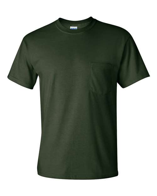 Ultra Cotton® Pocket T-Shirt Forest Green T-Shirts