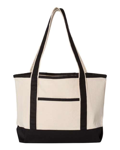 20L Small Deluxe Tote - Natural/ Black / One Size