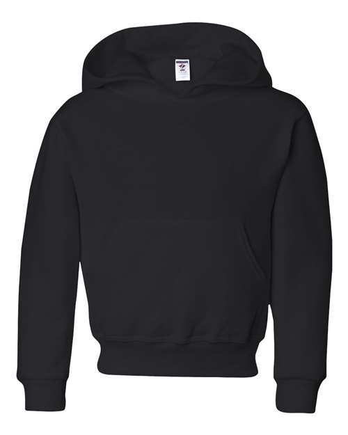 NuBlend® Youth Hooded Sweatshirt Black Fleece