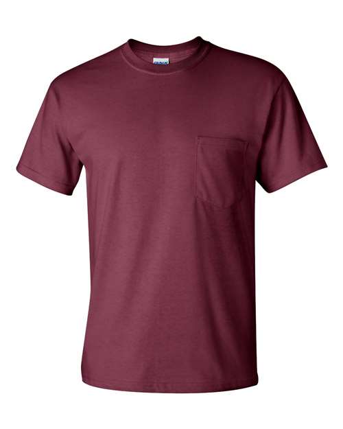 Ultra Cotton® Pocket T-Shirt Maroon T-Shirts