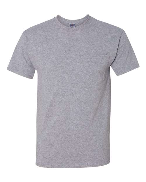 Dri-Power® 50/50 Pocket T-Shirt Oxford T-Shirts