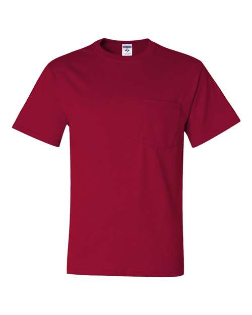 Dri-Power® 50/50 Pocket T-Shirt True Red T-Shirts