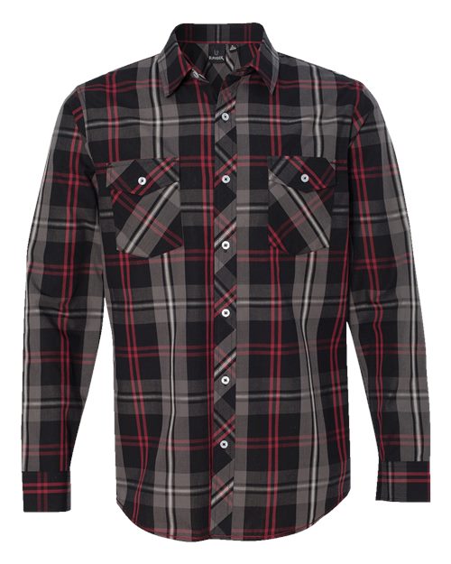 Long Sleeve Plaid Shirt - Toronto Apparel - Screen Printing and Embroidery Wovens