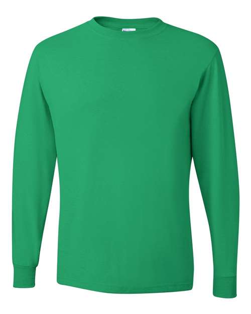 Dri-Power® Long Sleeve 50/50 T-Shirt - Kelly Kelly T-Shirts - Long Sleeve