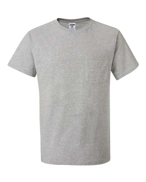 Dri-Power® 50/50 Pocket T-Shirt Athletic Heather T-Shirts