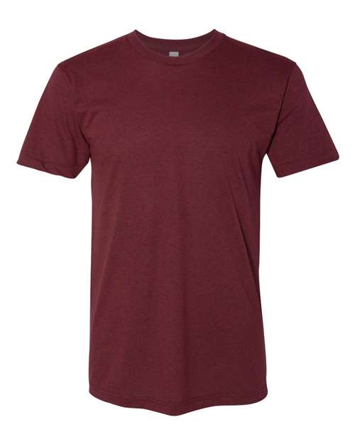 50/50 Tee - Heather Cranberry / S