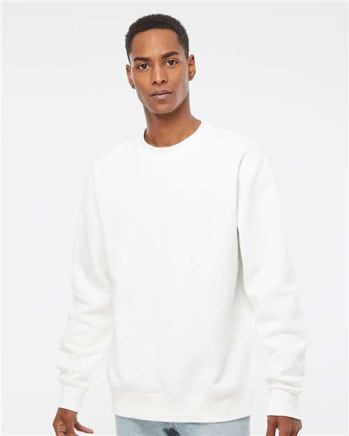 Midweight Pigment-Dyed Crewneck Sweatshirt Prepared For Dye Fleece