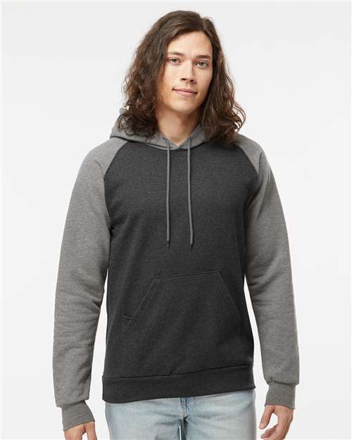 Fleece Raglan Hooded Sweatshirt - Toronto Apparel - Screen Printing and Embroidery Fleece