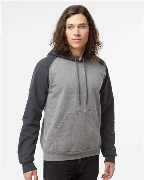 Fleece Raglan Hooded Sweatshirt - Toronto Apparel - Screen Printing and Embroidery Fleece