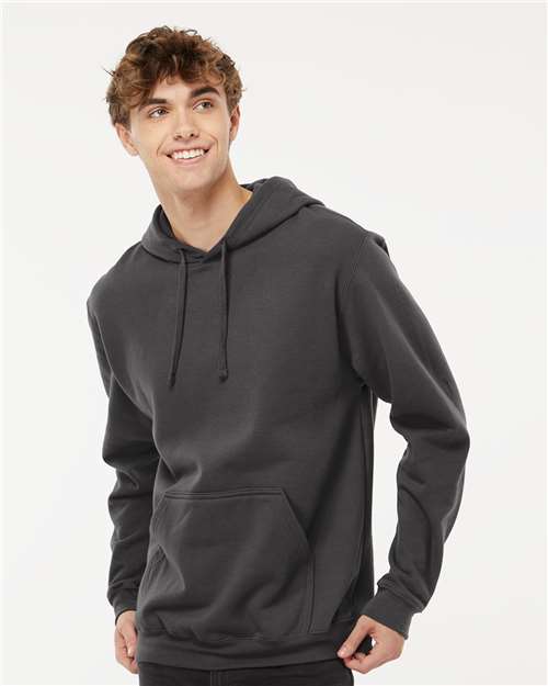 Unisex Pullover Hoodie - Charcoal Charcoal Fleece