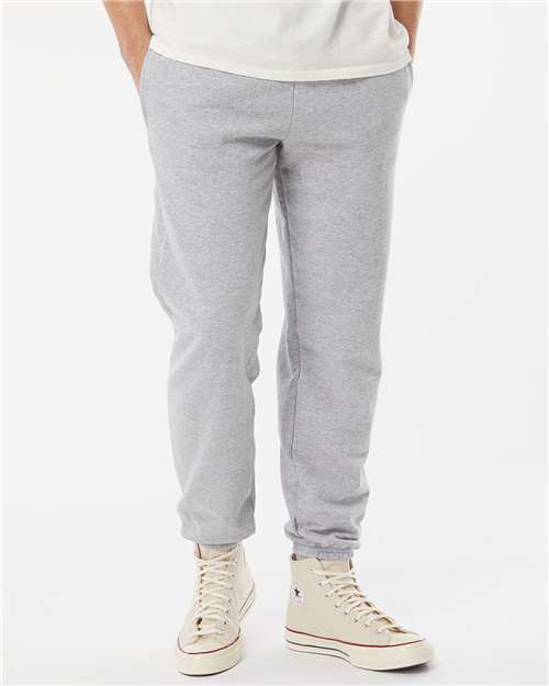 Pocketed Sweatpants with Elastic Cuffs - Toronto Apparel - Screen Printing and Embroidery Fleece