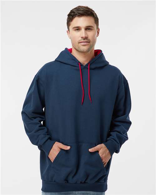 Two-Tone Hooded Sweatshirt - Toronto Apparel - Screen Printing and Embroidery Fleece