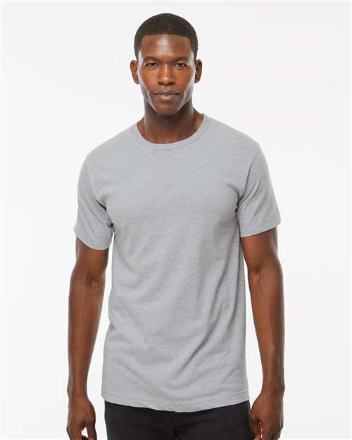 Fine Jersey T-Shirt Heather Grey T-Shirts