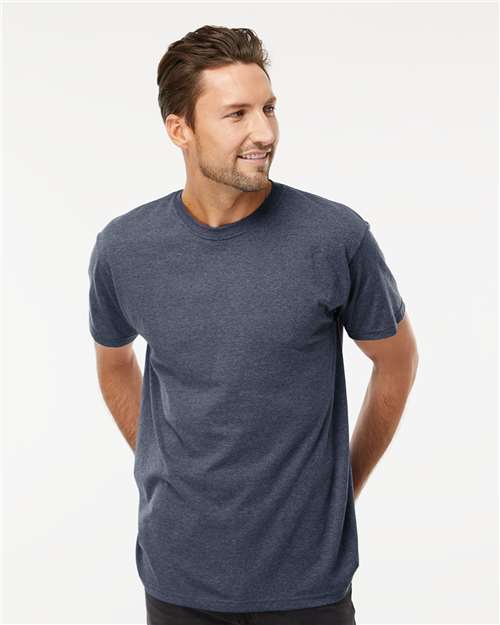 Gold Soft Touch T-Shirt - Heather Navy Heather Navy T-Shirts