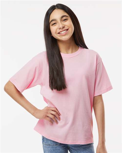 Youth Gold Soft Touch T-Shirt - Light Pink Light Pink T-Shirts