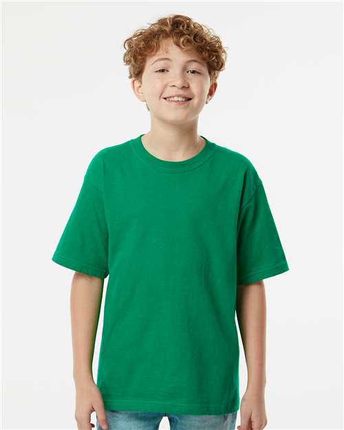 Youth Gold Soft Touch T-Shirt - Fine Kelly Green Fine Kelly Green T-Shirts