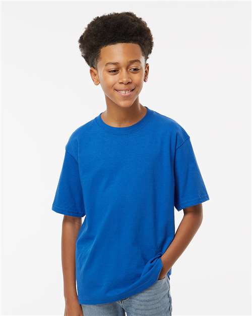 Youth Gold Soft Touch T-Shirt - Royal Royal T-Shirts