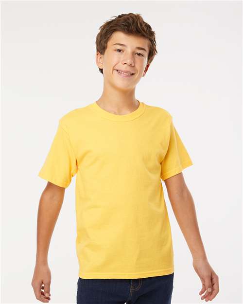 Youth Gold Soft Touch T-Shirt - Yellow Yellow T-Shirts