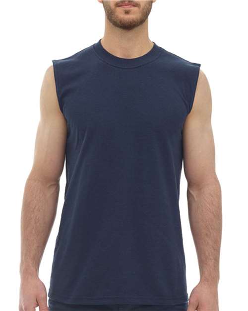 Sleeveless T-Shirt Navy S T-Shirts