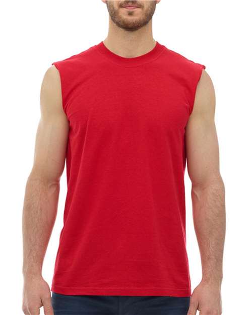 Sleeveless T-Shirt Red 2XL T-Shirts