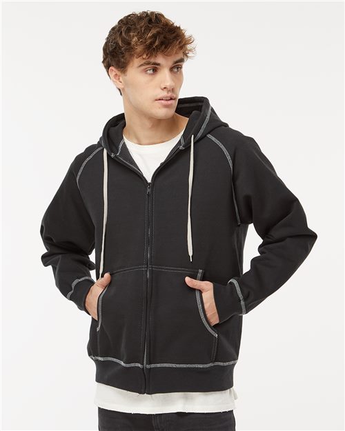 Extra Heavy Full-Zip Hooded Sweatshirt Fleece